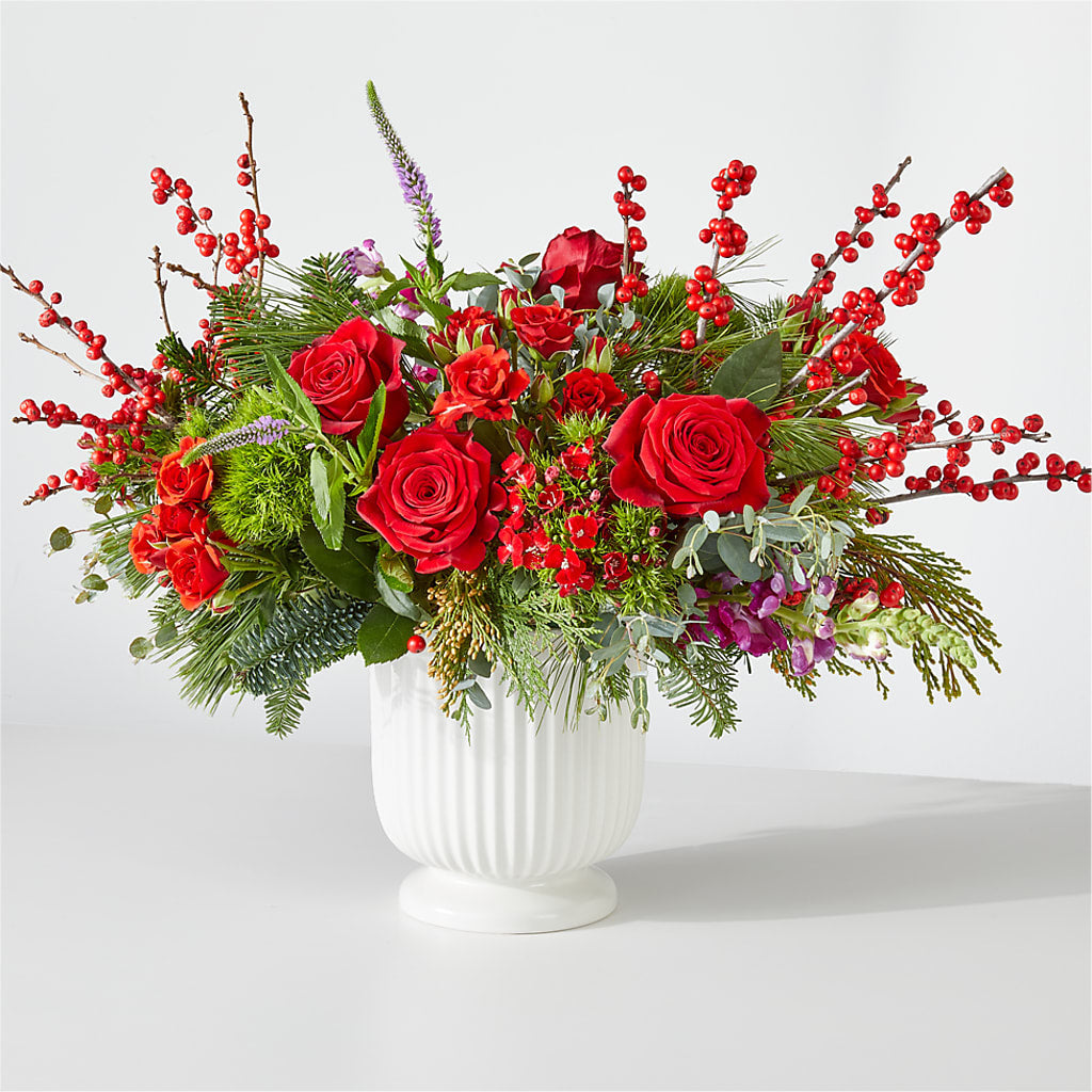 Big Red Bow Bouquet – Ellijay Florist And Gifts, Ellijay GA