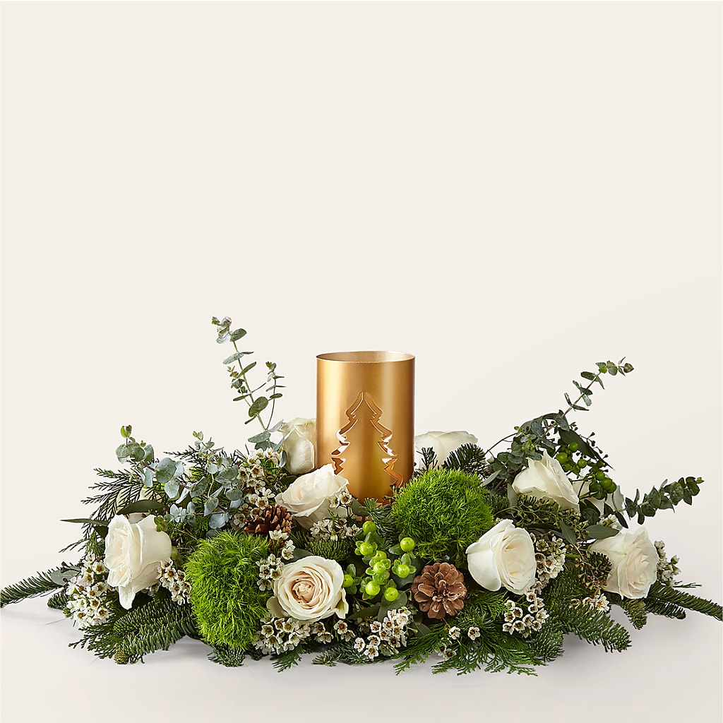 Chestnuts Roasting Centerpiece – Ellijay Florist And Gifts, Ellijay GA