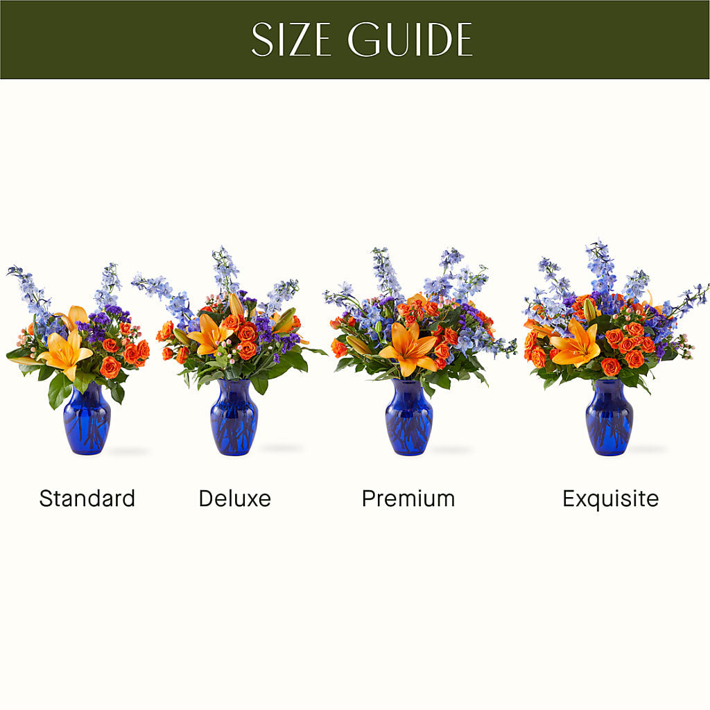 Radiant Citrus Bouquet – Ellijay Florist And Gifts, Ellijay GA