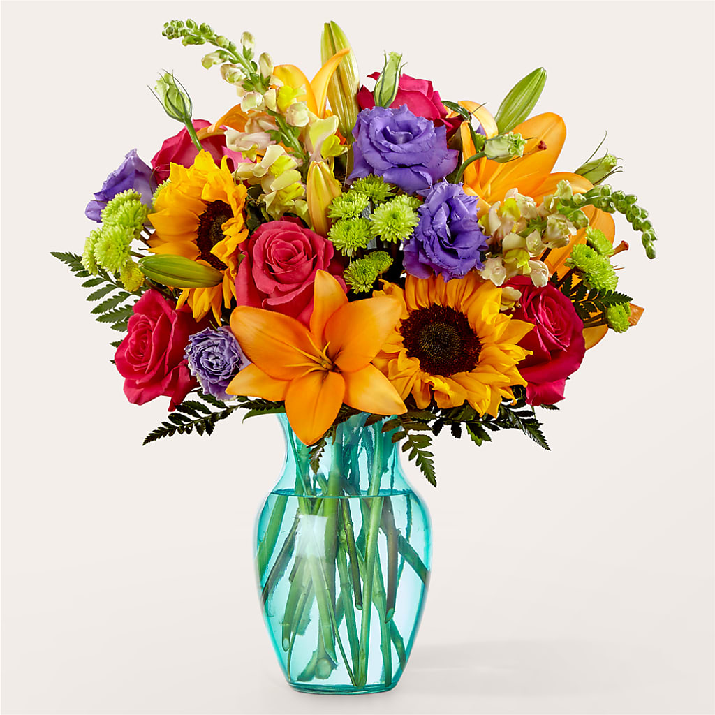 Double Rainbow Bouquet – Ellijay Florist And Gifts, Ellijay GA