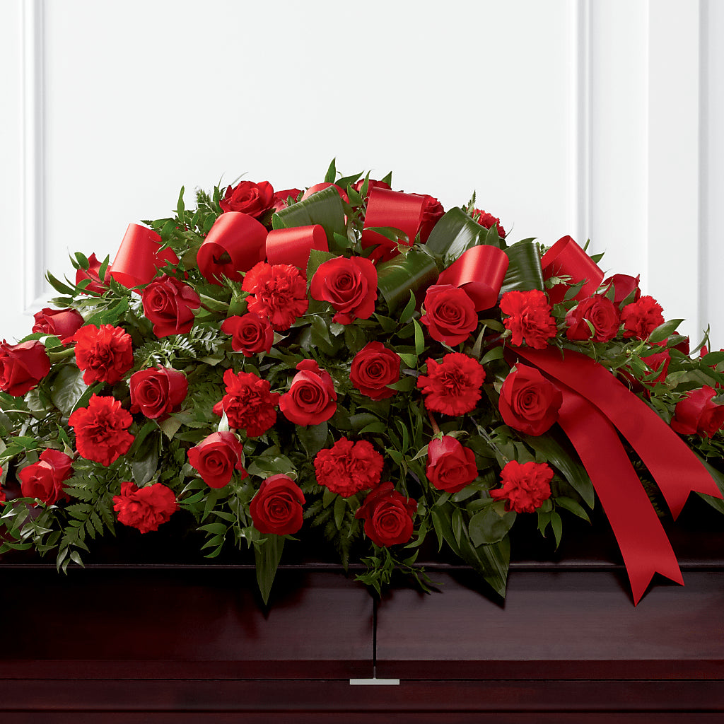Tribute of Life Casket Spray – Ellijay Florist And Gifts, Ellijay GA