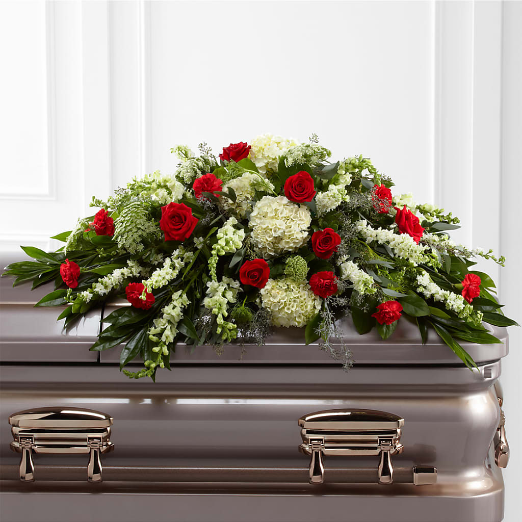 Sincerity Casket Spray – Ellijay Florist And Gifts, Ellijay GA