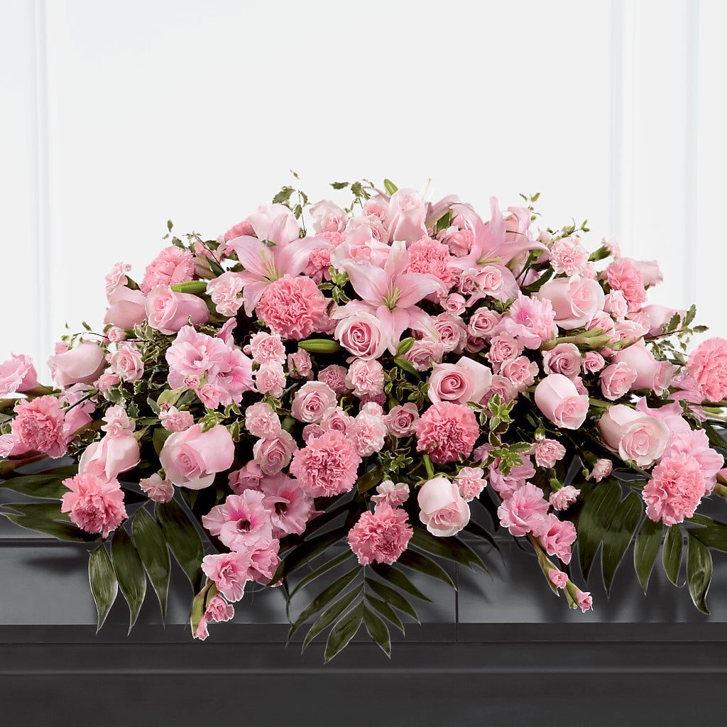Garden of Comfort Casket Spray (Standard) – Ellijay Florist And Gifts, Ellijay GA