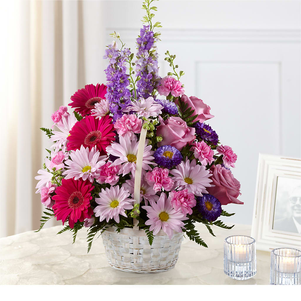 Pastel Peace Basket – Ellijay Florist And Gifts, Ellijay GA