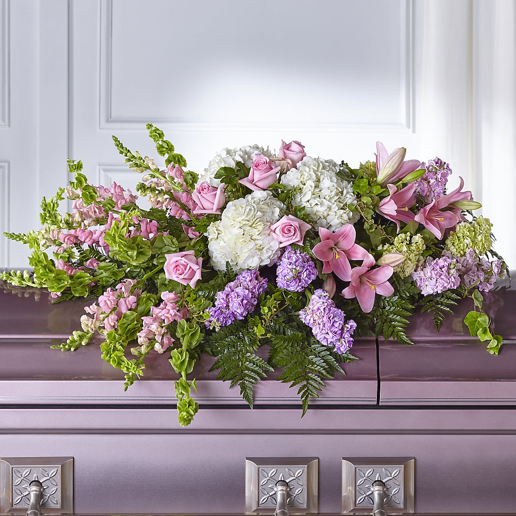 Life's Gratitude Casket Spray – Ellijay Florist And Gifts, Ellijay GA