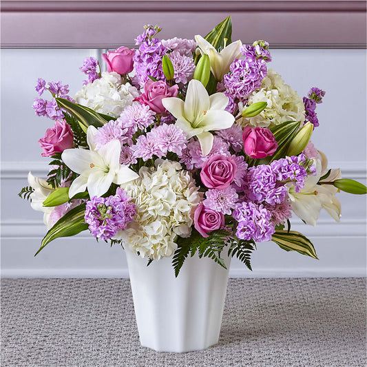 Heaven Sent Floor Basket – Ellijay Florist And Gifts, Ellijay GA
