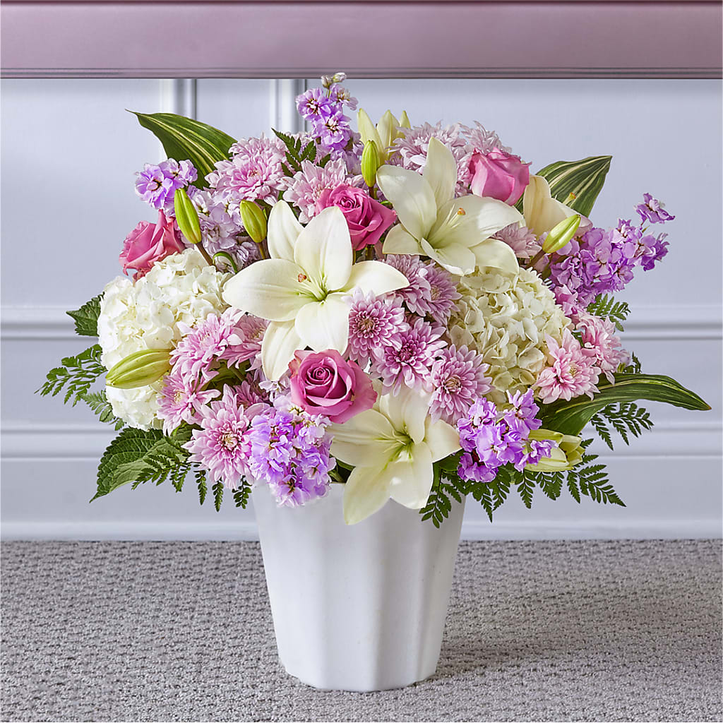 Heaven Sent Floor Basket – Ellijay Florist And Gifts, Ellijay GA