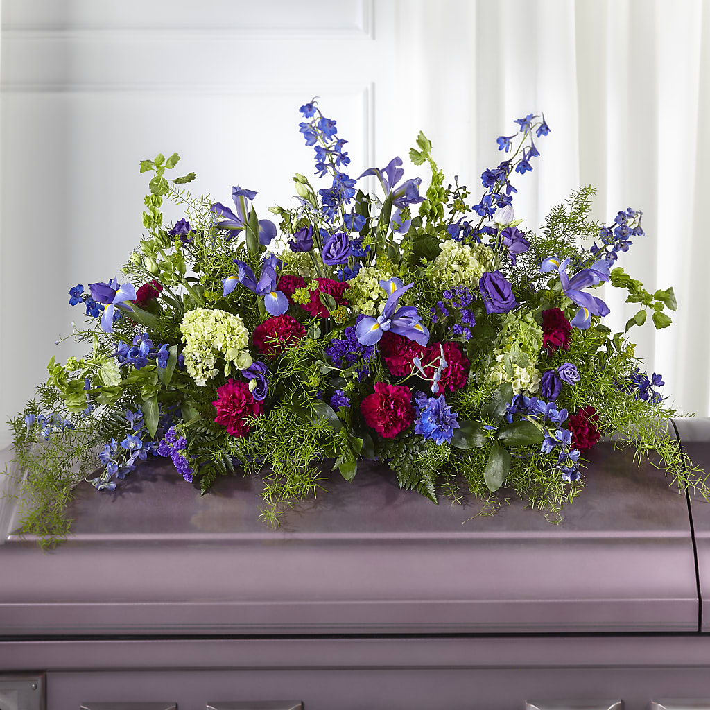 Always Treasured Casket Spray – Ellijay Florist And Gifts, Ellijay GA