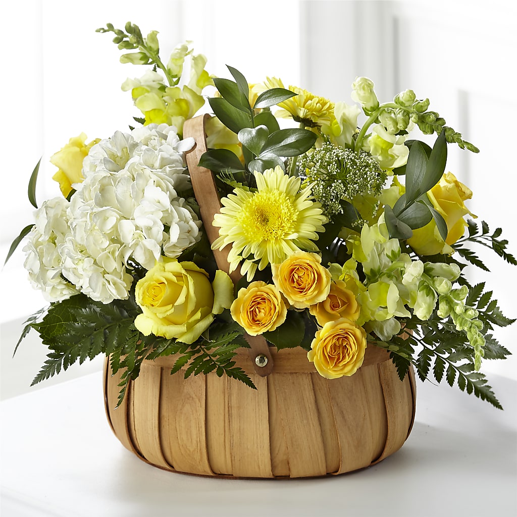 Rustic Remembrance Basket – Ellijay Florist And Gifts, Ellijay GA