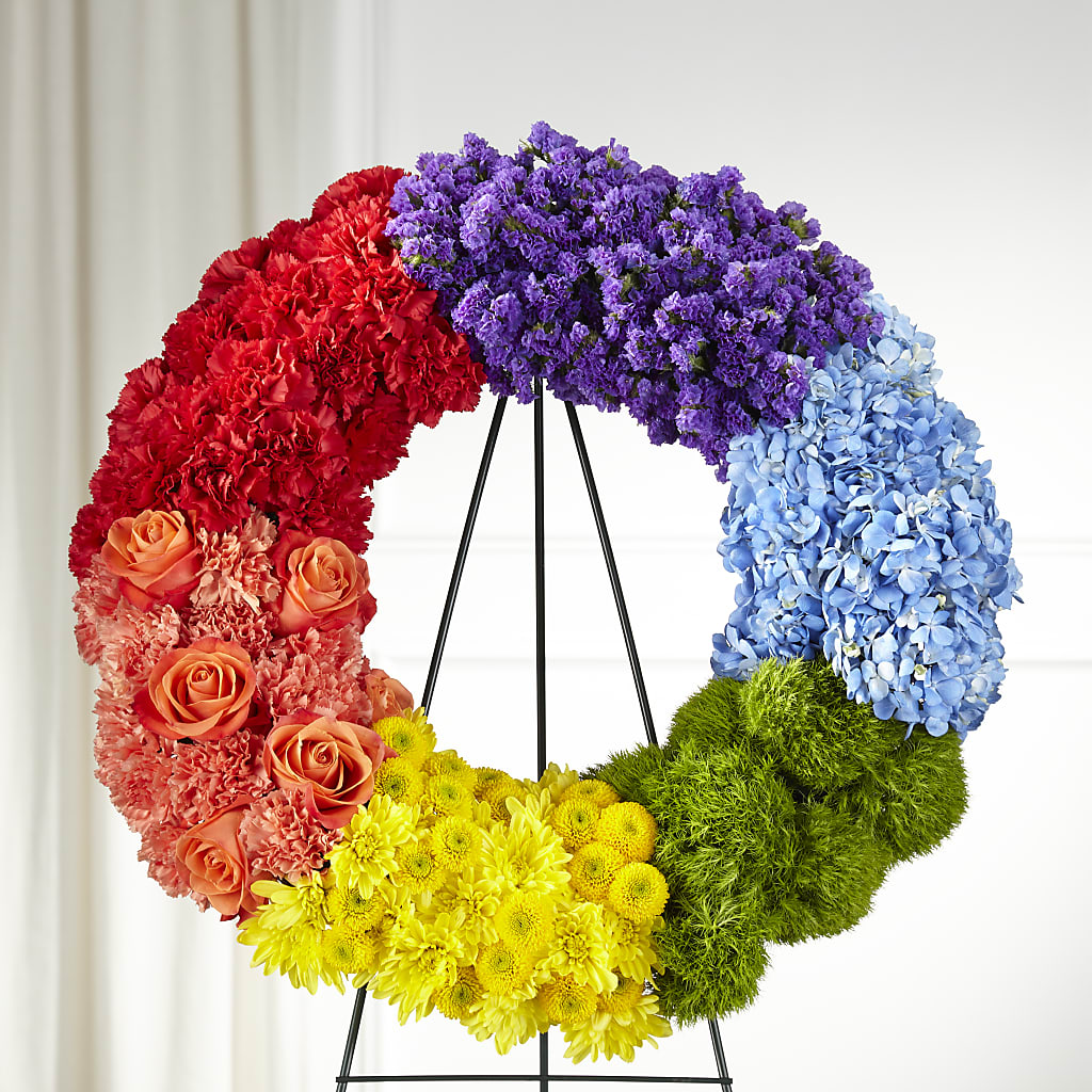 Circle of Love Wreath – Ellijay Florist And Gifts, Ellijay GA