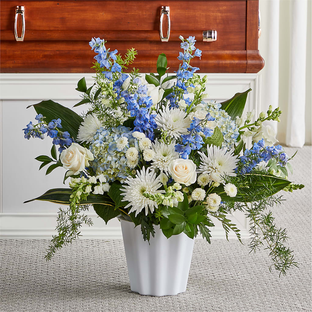 Everlasting Memories Floor Basket – Ellijay Florist And Gifts, Ellijay GA