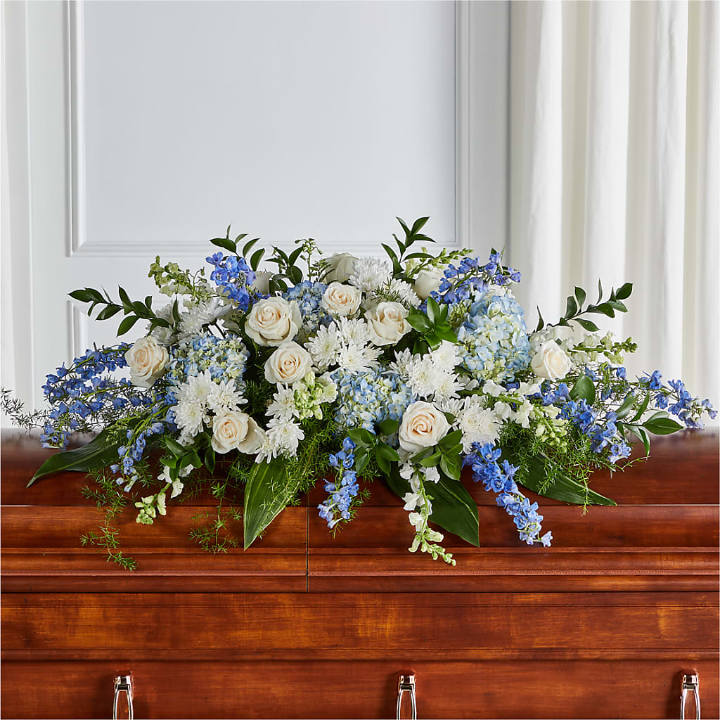 Timeless Essence Casket Spray – Ellijay Florist And Gifts, Ellijay GA