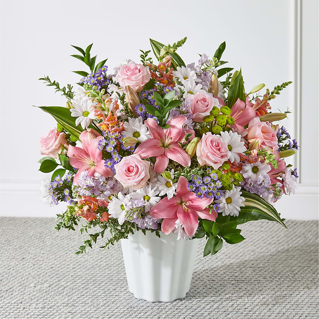 Abundant Compassion Floor Basket – Ellijay Florist And Gifts, Ellijay GA