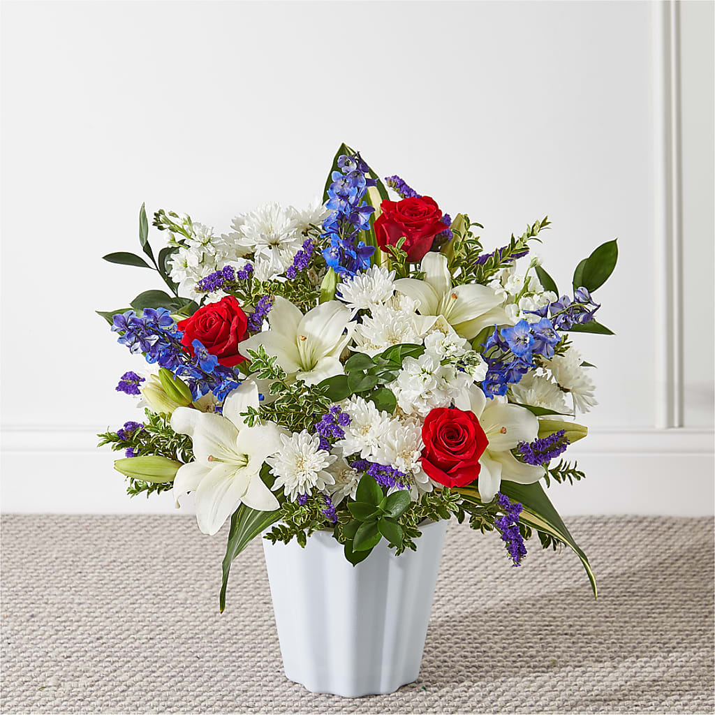 Consoled Floor Basket – Ellijay Florist And Gifts, Ellijay GA