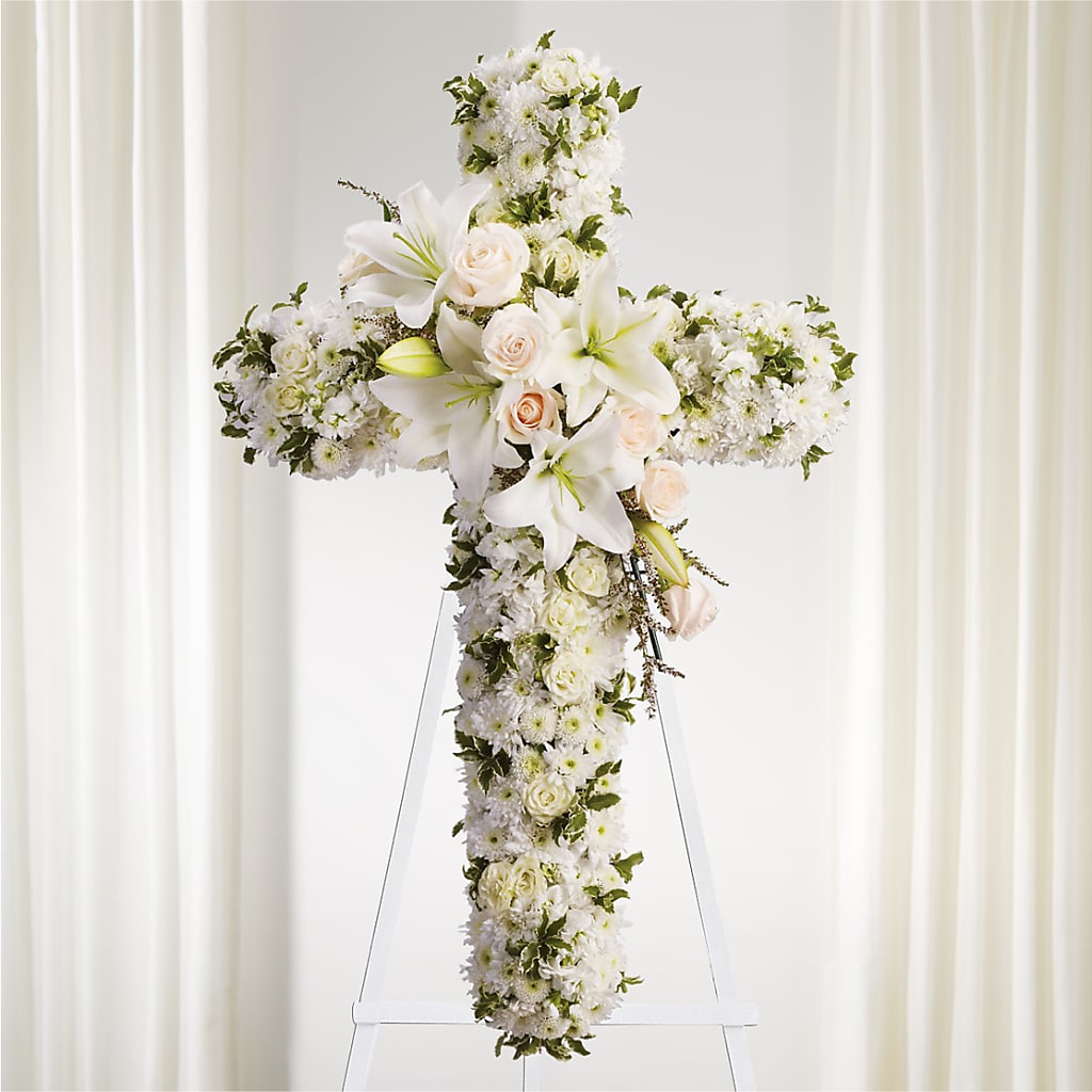 Spiritual Guidance Standing Spray – Ellijay Florist And Gifts, Ellijay GA