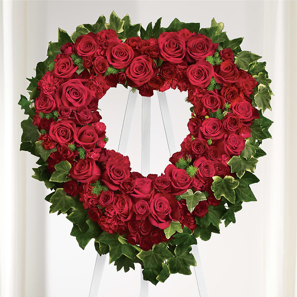 Wholehearted Standing Spray – Ellijay Florist And Gifts, Ellijay GA