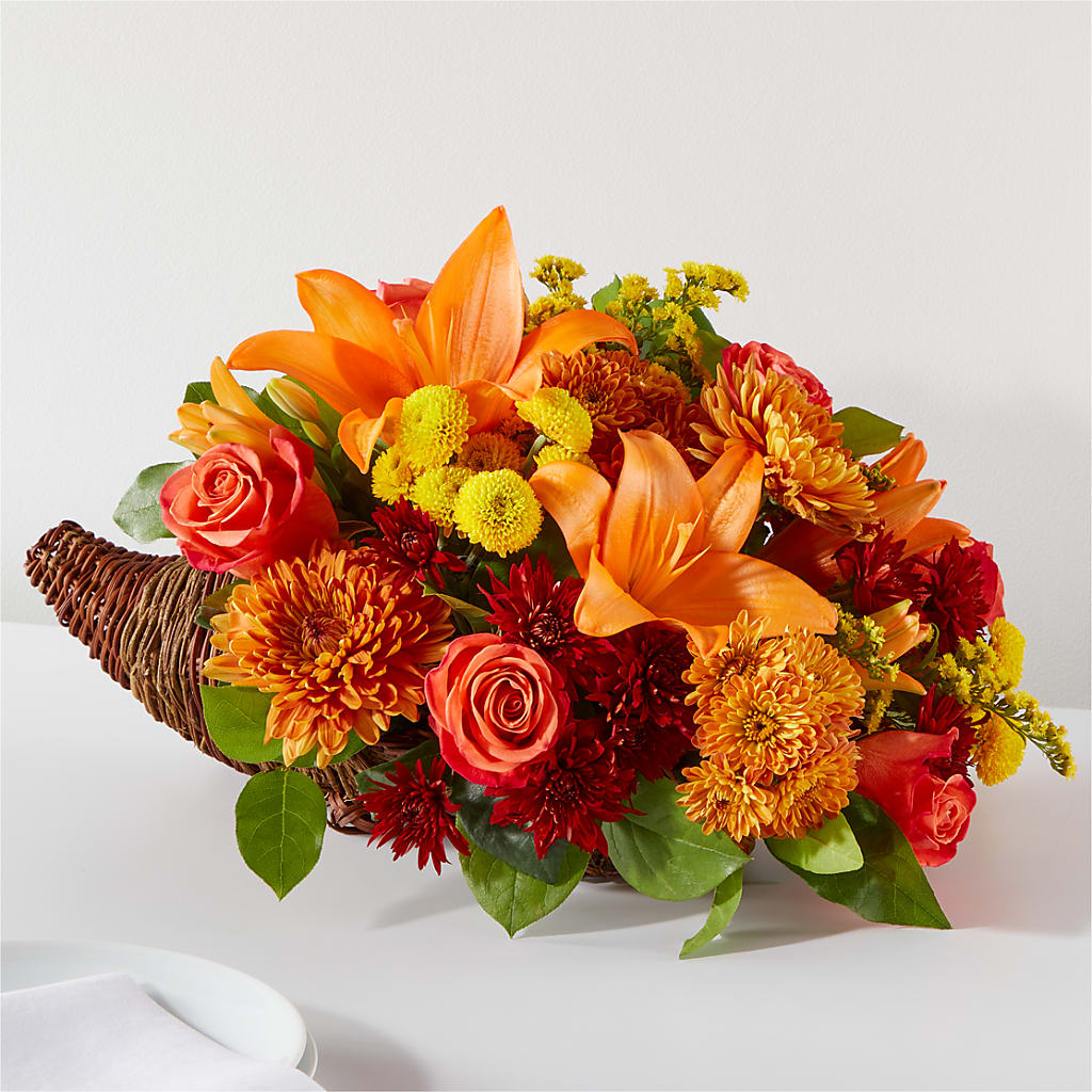 Bouquet of Blessings Cornucopia – Ellijay Florist And Gifts, Ellijay GA