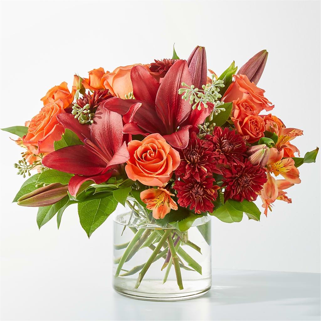 Crimson Leaves Bouquet – Ellijay Florist And Gifts, Ellijay GA