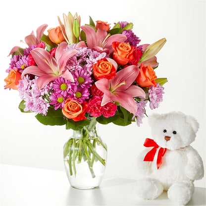 One and Only Bouquet and Bear Bundle –  Ellijay Florist And Gifts, Ellijay GA