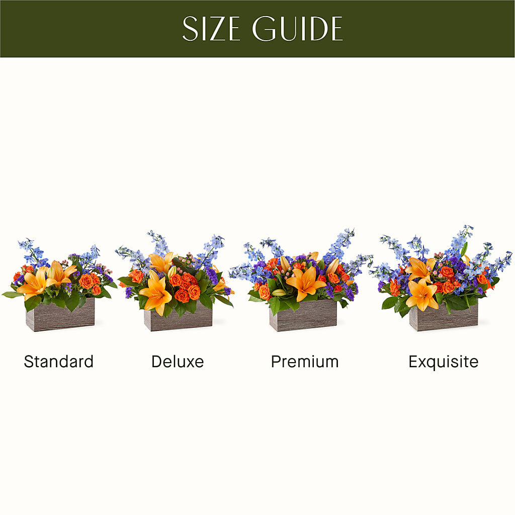 Radiant Citrus Box Bouquet –  Ellijay Florist And Gifts, Ellijay GA