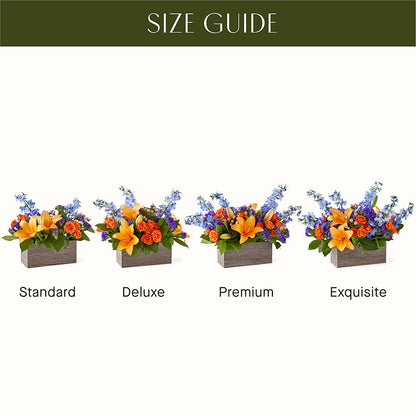 Radiant Citrus Box Bouquet –  Ellijay Florist And Gifts, Ellijay GA