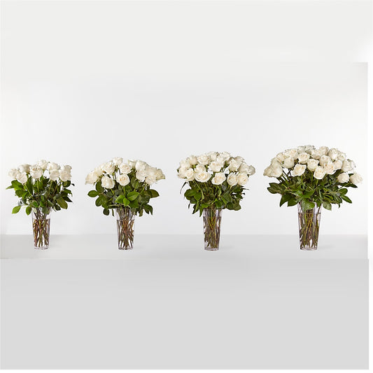 Long Stem White Rose Bouquet –  Ellijay Florist And Gifts, Ellijay GA