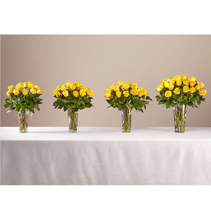 Long Stem Yellow Rose Bouquet –  Ellijay Florist And Gifts, Ellijay GA
