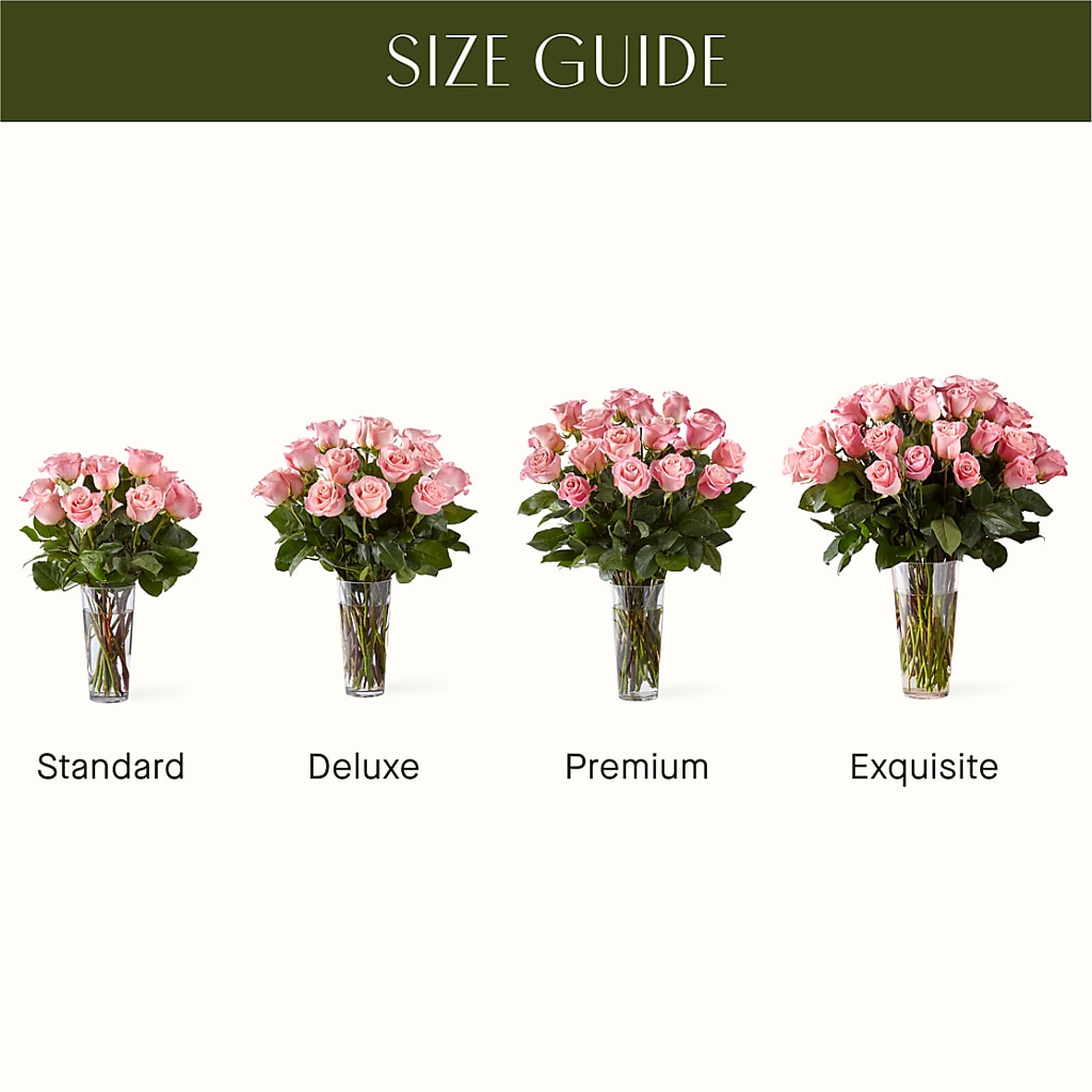 Long Stem Pink Rose Bouquet –  Ellijay Florist And Gifts, Ellijay GA