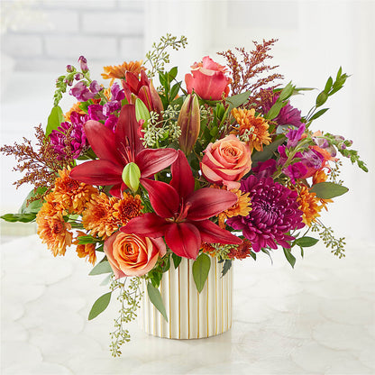 Burgundy Landscape Bouquet –  Ellijay Florist And Gifts, Ellijay GA