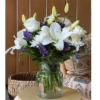 Beyond Blue Bouquet –  Ellijay Florist And Gifts, Ellijay GA