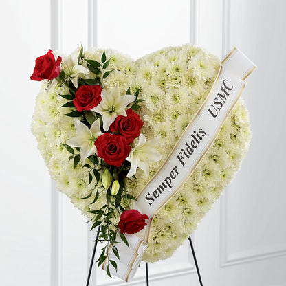 Heartfelt Hero Standing Heart –  Ellijay Florist And Gifts, Ellijay GA