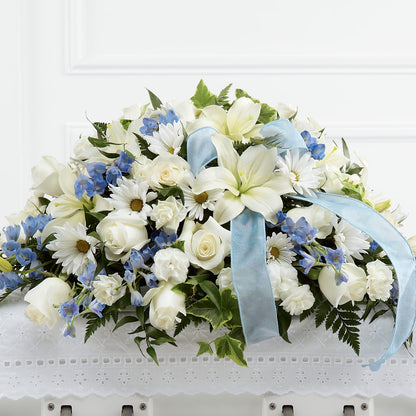 Tender Treasure Casket Spray –  Ellijay Florist And Gifts, Ellijay GA
