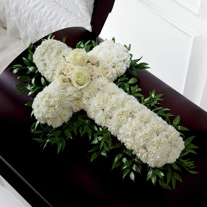 Peaceful Memories Casket Spray (Standard) –  Ellijay Florist And Gifts, Ellijay GA