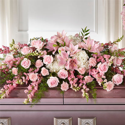 Life & Remembrance Casket Spray –  Ellijay Florist And Gifts, Ellijay GA