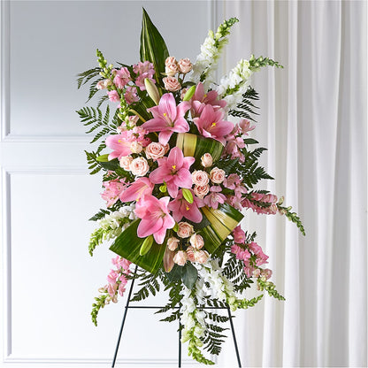 Elegant Embrace Standing Spray –  Ellijay Florist And Gifts, Ellijay GA