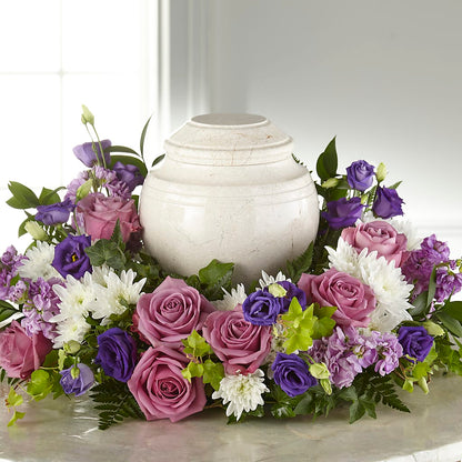 Blooming Sympathy Cremation Adornment –  Ellijay Florist And Gifts, Ellijay GA