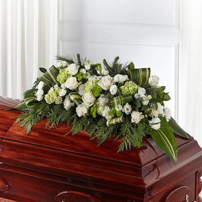 Hopeful Gesture Casket Spray –  Ellijay Florist And Gifts, Ellijay GA