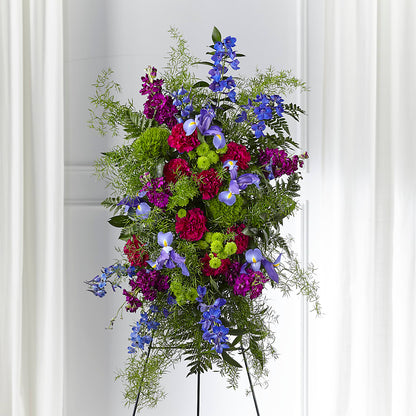 Heavenly Skies Standing Spray –  Ellijay Florist And Gifts, Ellijay GA