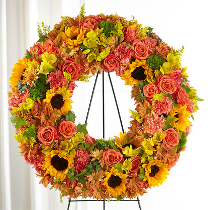 Autumnal Memories Wreath (Standard) –  Ellijay Florist And Gifts, Ellijay GA