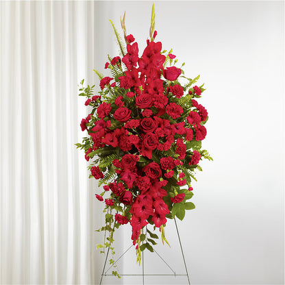 From the Heart Standing Spray –  Ellijay Florist And Gifts, Ellijay GA