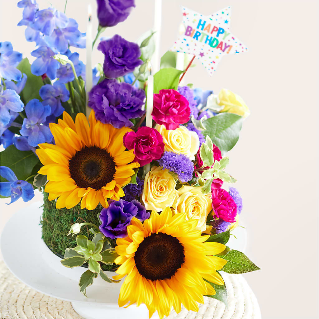 Star of the Day Floral Cake –  Ellijay Florist And Gifts, Ellijay GA
