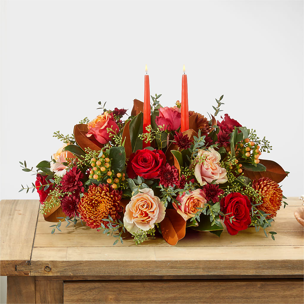 Gather Near Centerpiece –  Ellijay Florist And Gifts, Ellijay GA