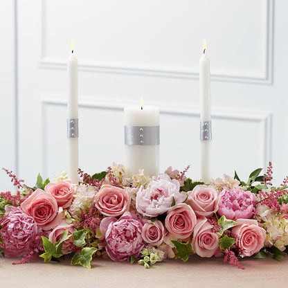 Worldwide Romance Unity Candle Arrangement –  Ellijay Florist And Gifts, Ellijay GA