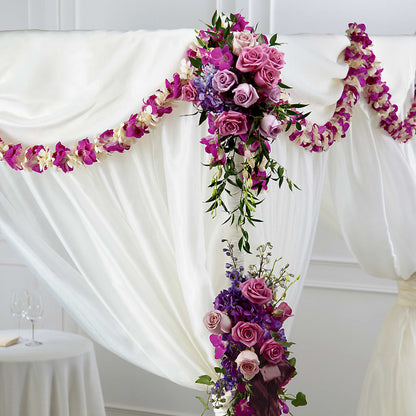 Color & Light Chuppah Decor –  Ellijay Florist And Gifts, Ellijay GA