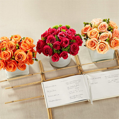 Dawn Rose Centerpiece –  Ellijay Florist And Gifts, Ellijay GA